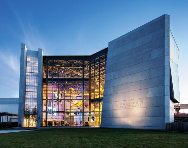 World War II Museum exterior of Freedom Pavilion