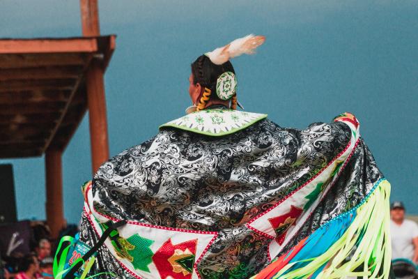 Lakota Woman at Pow Wow 