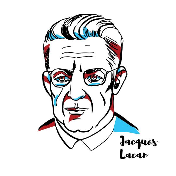 Illustration of Jacques Lacan