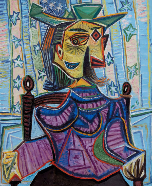 Picasso's 1939 painting of Dora Maar