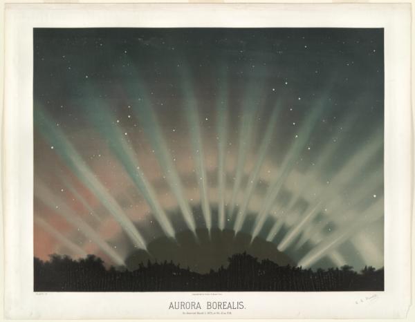 Aurora Borealis, Rare Book Division, the New York Public Library