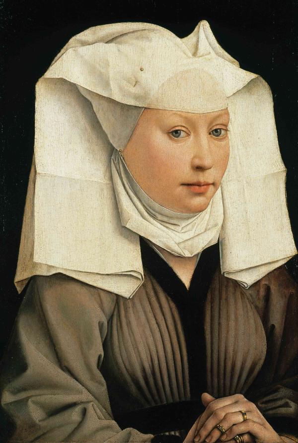 Portrait of a woman with a bonnet