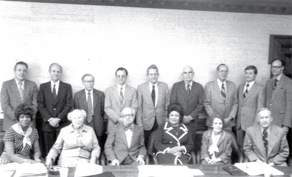 Members of the South Carolina Humanities Board, June 1976