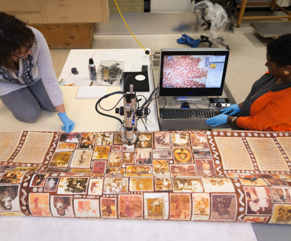 Held in Trust report image conservation lab
