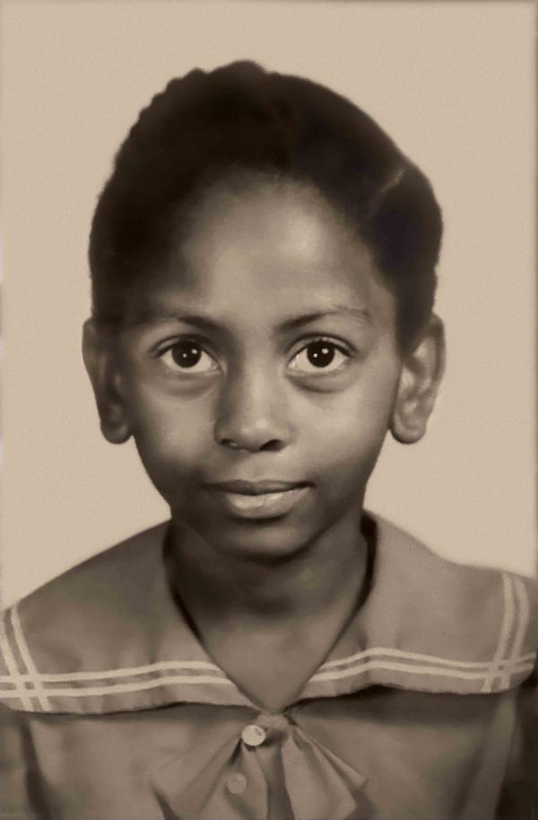 Ruth Stubblefield at age seven.