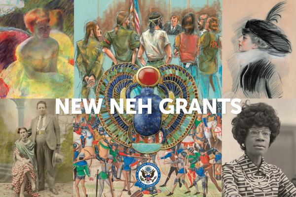 graphic NEH grant awards April 2024