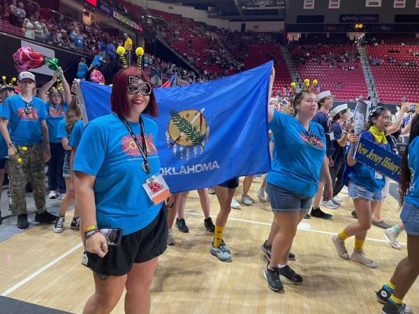 Oklahoma students and teachers at National History Day
