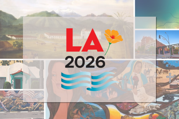LA2026 with images from six different museums
