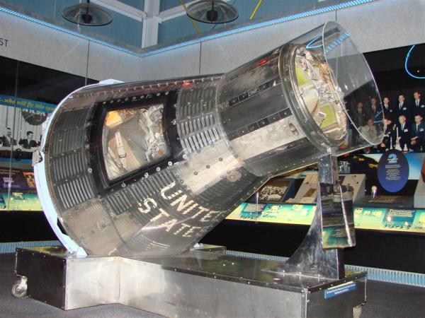 Sigma 7 capsule from Kennedy Space Center