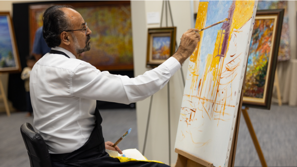Mohammad Yousof Asefi painting 