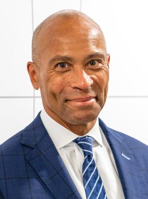 Head shot of Deval Patrick