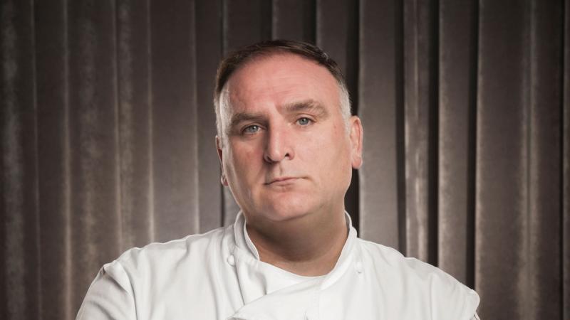 José Andrés, in his chef's coat