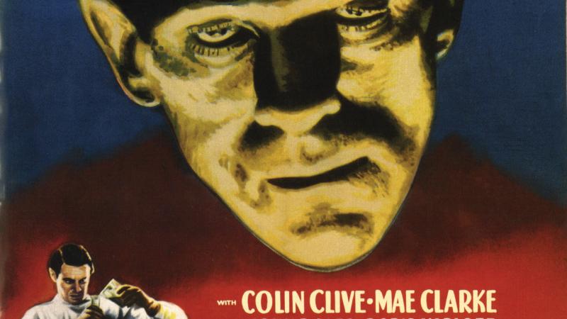 Frankenstein poster for the 1931 Universal film with Boris Karloff.