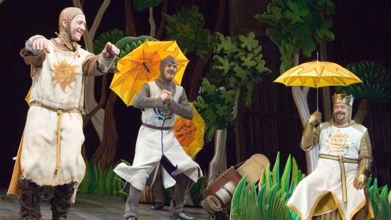 Scene from Spamalot