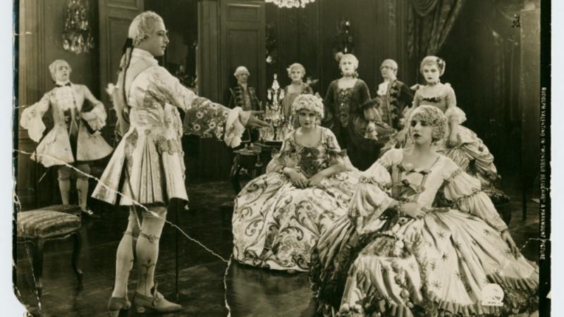 Film still, Monsieur Beaucaire, 1924. Gift of Joy Cartier.