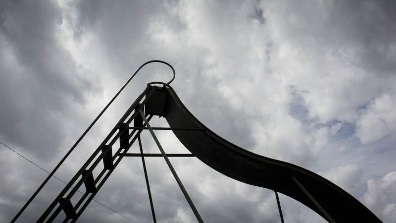 A slide in Gunnison, Colorado