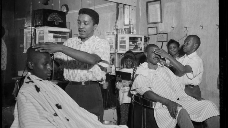 Johnny Gator's Barbershop, c. 1950