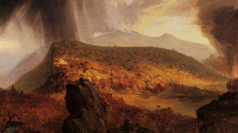 Thomas Cole Catskills Four Elements Painting