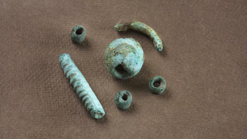 Copper artifacts from Poverty Point