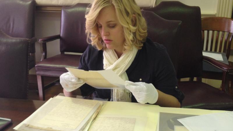 An intern from University of South Alabama.