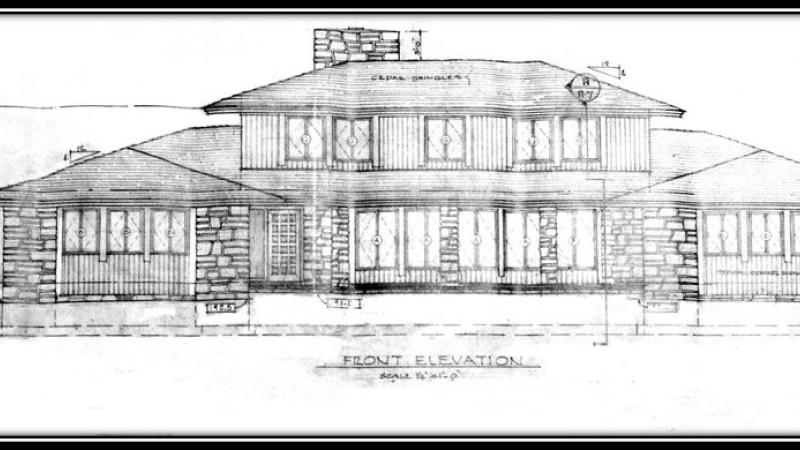 Carlisle Love architectural drawings.