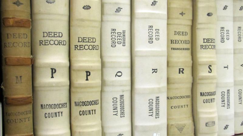 Deed Books, Nacogdoches County