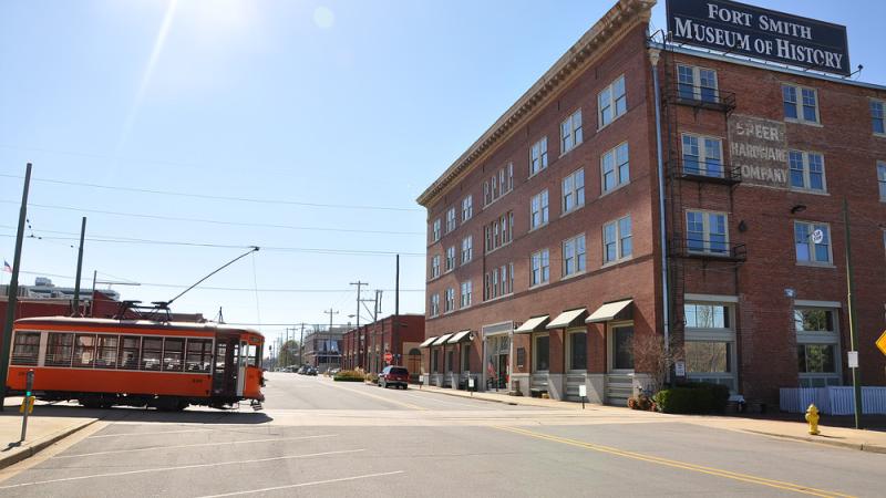 Exterior of the Fort Smith Museum of History.