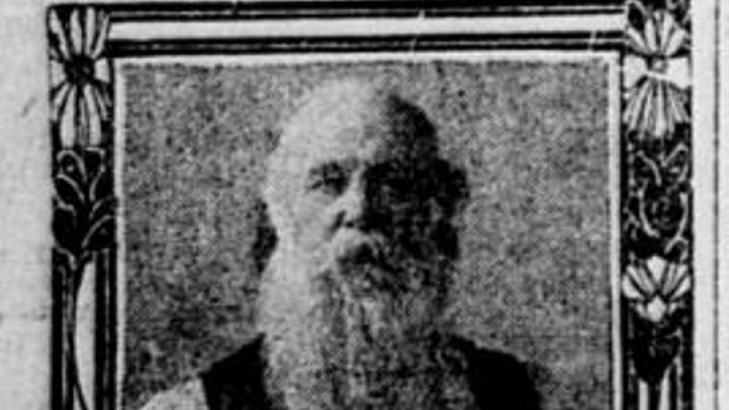 Black and white portrait of John Dowie.