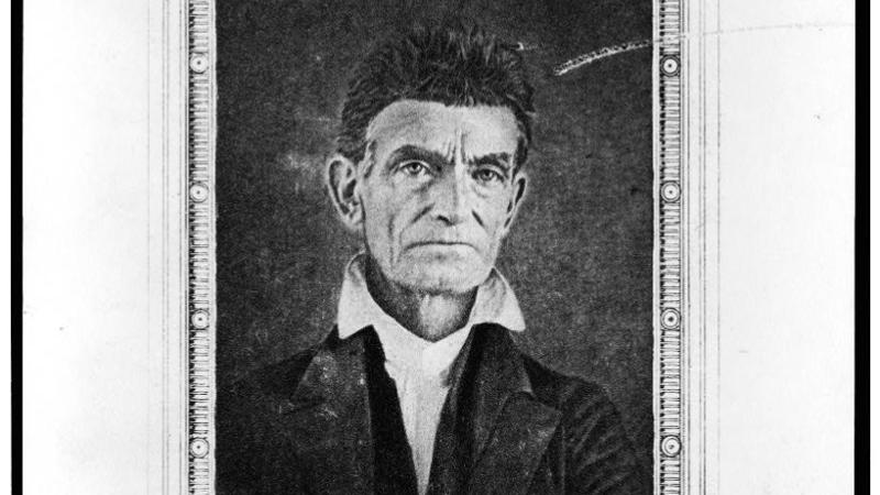 black and white portrait of a man