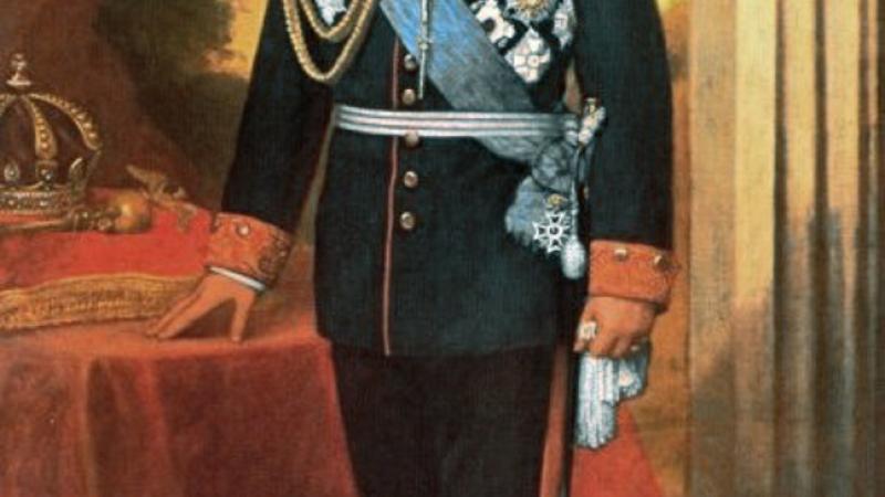 Official painting of King David Kalakaua by William Cogswell
