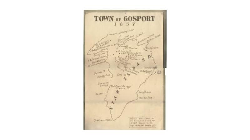 1857 map of Gosport