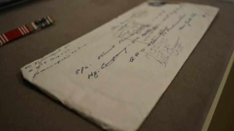 photograph of envelope