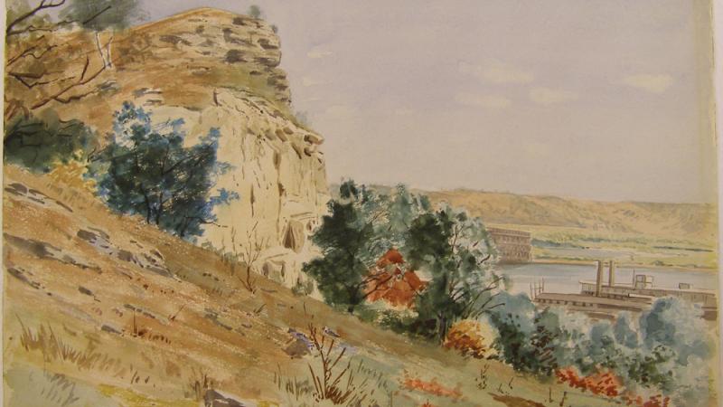 watercolor landscape