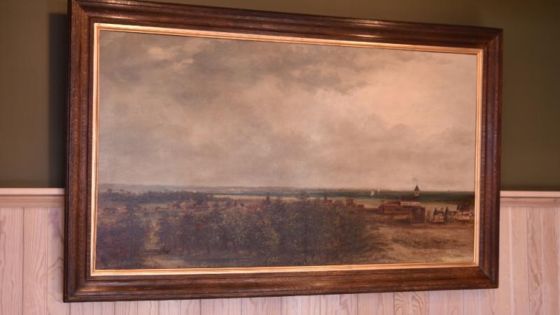 Oil painting by Joseph Wells, landscape image