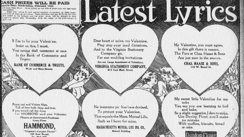 “Latest Lyrics.”  The Times Dispatch.  (Richmond, Virginia) February 11, 1912.