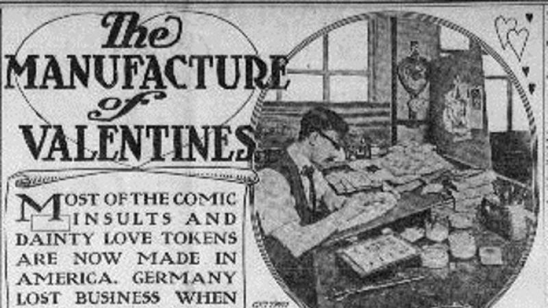 “The Manufacture of Valentines.”  The Kansas City Sun.  (Kansas City, Missouri) 