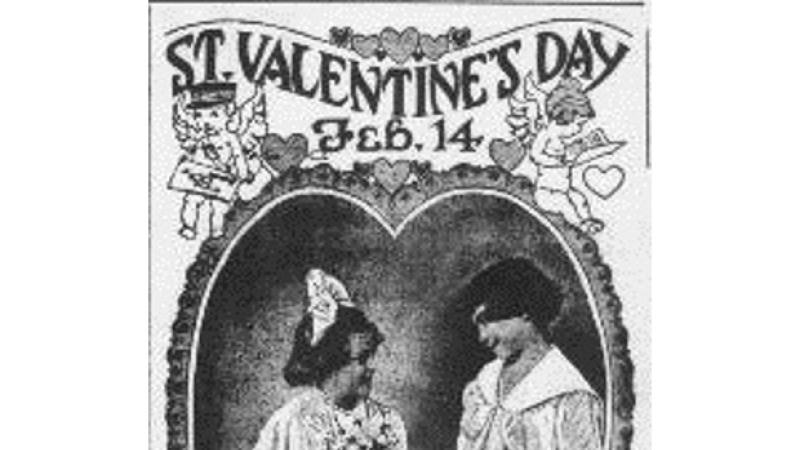 “St. Valentine’s Day.”  The Patriot.  (Indiana, Pennsylvania) February 10, 1917.