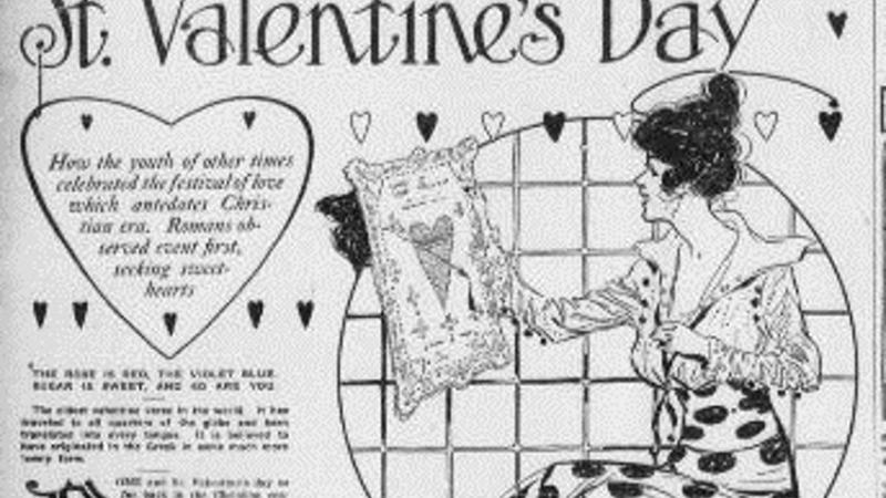 “St. Valentine’s Day.”  The North Platte Semi-Weekly Tribune.