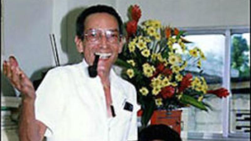 Jean Dominique and Michèle Montas in 1995.