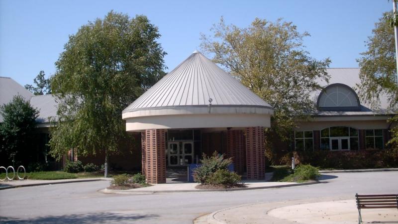 Nancy Guinn Memorial Library, outside view, Conyers, Georgia.