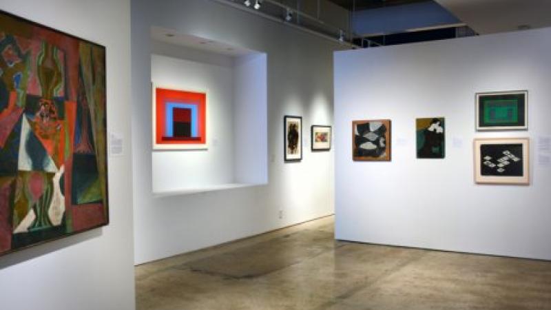 The Painters of Black Mountain College Installation View, 2016