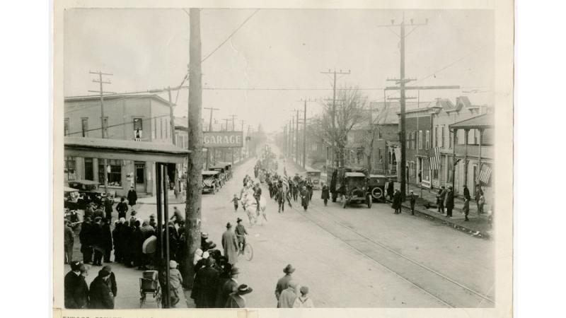 World War I Victory Parade in North Canton, Ohio