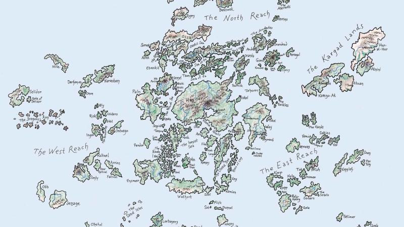 Earthsea map