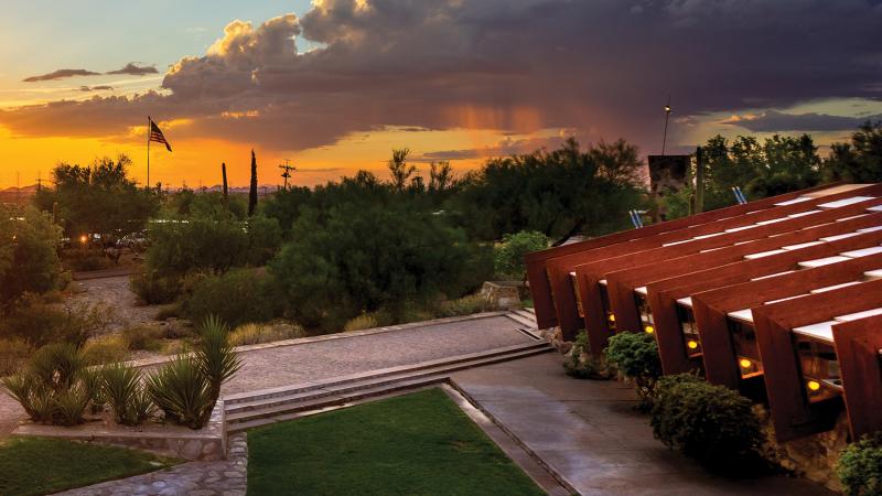 Desert view from Taliesin West