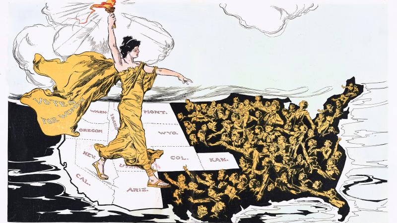 suffrage map