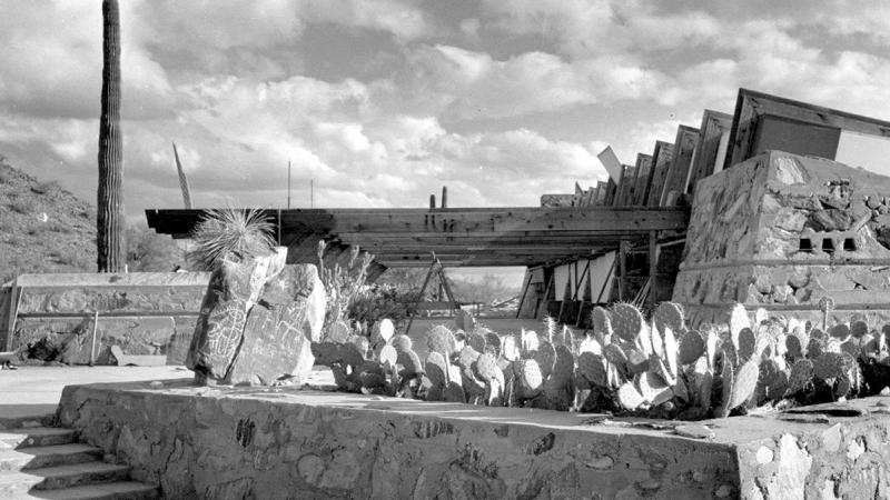 Taliesin boulders