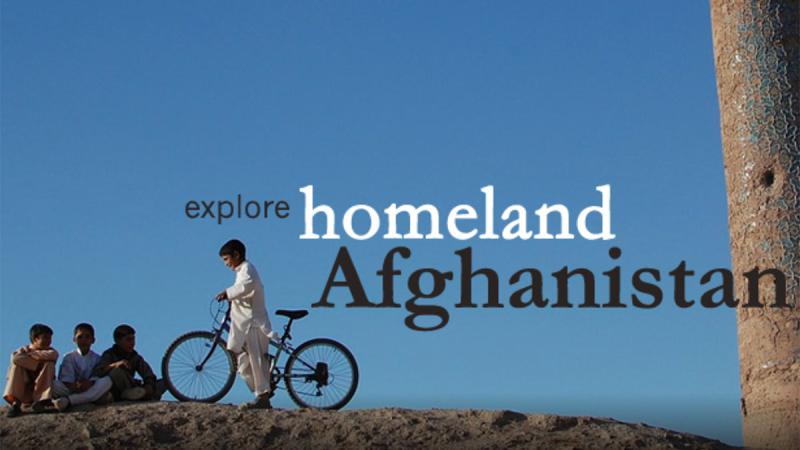 Title screen from Homeland Afghanistan