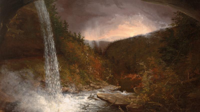 Kaaterskill Falls by Thomas Cole, 1826