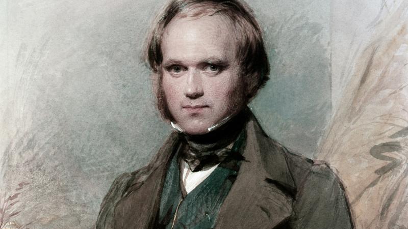 Charles Darwin - portrait by George Richmond, 1840. 