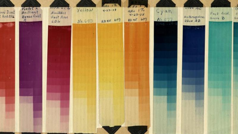 “Laboratory Transfers of the Current Production Dye Formulae and Components” (1938).